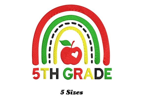 Charming 5th Grade Rainbow for Business