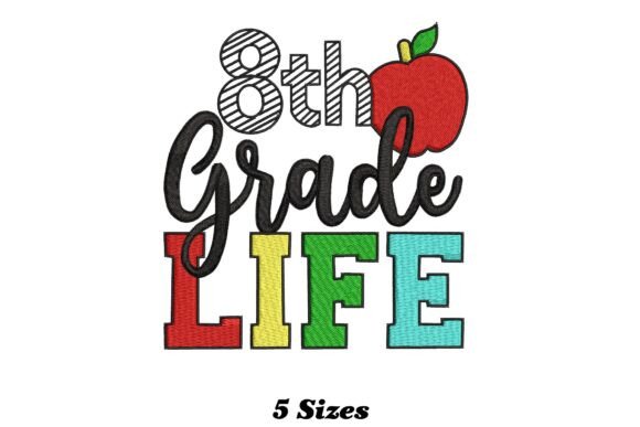 Charming 8th Grade Life for Business Merch
