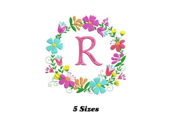 Charming Flower Alphabet Letter R Review