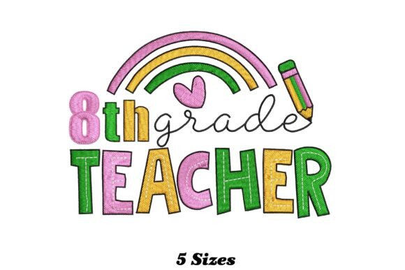 Charming Lovely 8th Grade Teacher Design