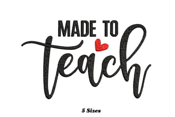 Charming Made to Teach Embroidery Design