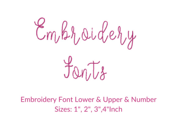 Nathalie Font: A Versatile Embroidery Design