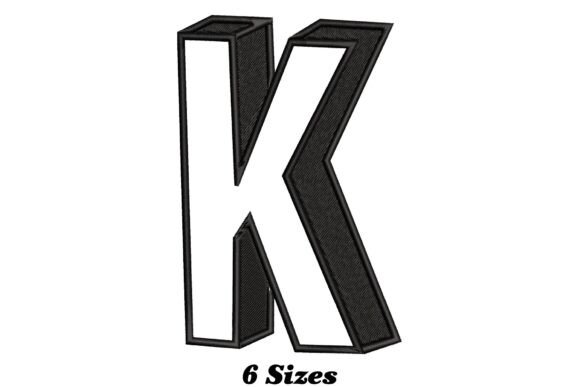 Stylish Alphabet Letter K for Craft Fair Success