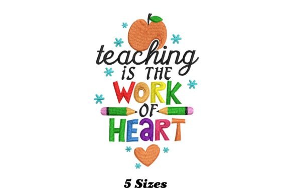 Teaching is the Work of Heart: A Seasonal Embroidery Gem