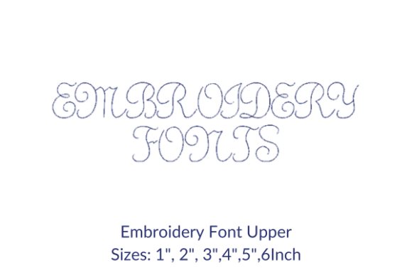 Typo Font Uppercase: A Versatile Embroidery Choice